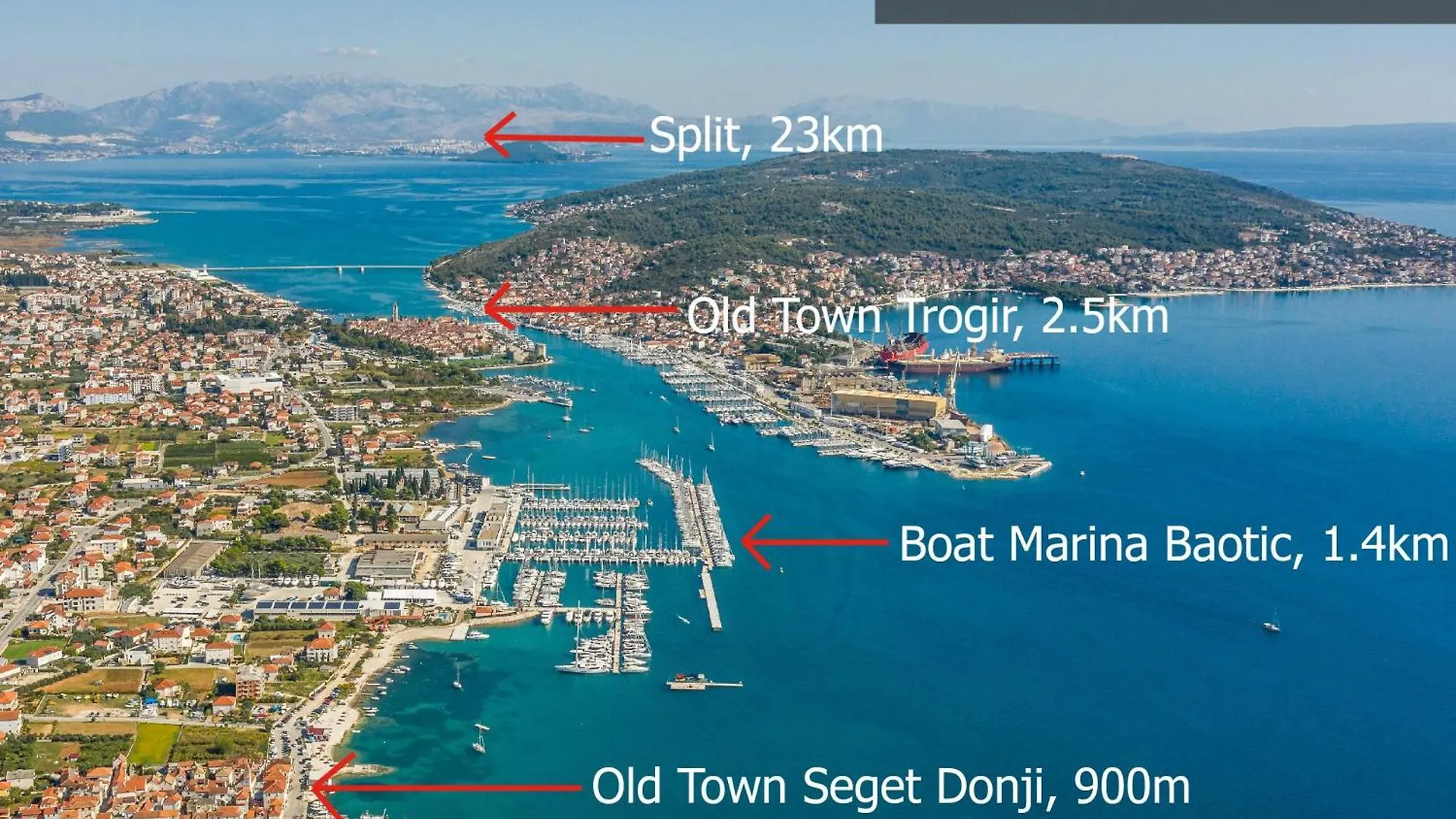 Apartments More Trogir Croatie